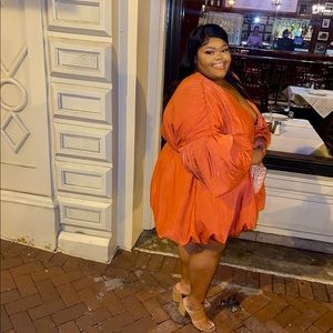 Rust Dress | Pretty Little Thing